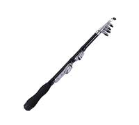MQPALZKD Telescopic Mini Fishing Rods Super Hard Carbon Steel Rivers Lakes Fishing Rod Portable(1.9m)