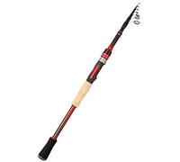 MQPALZKD Telescopic Subpole Set M Adjustable Handle Long Throw Portable Fishing Rod Sea Rod(D,2.4m)