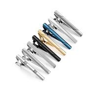 MQPALZKD Tie Clip Set With Gift Box Wedding Guests Gifts Man Shirt Cufflinks Men's For Husband Jewelry Business