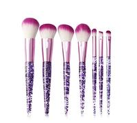 MQPALZKD Transparent Makeup Brushes Tool Set Transparent Cosmetic Eye Shadow Foundation Blush Blending Beauty Make Up Brush(3-pack)