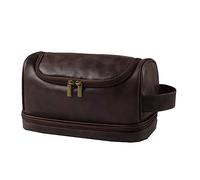 MQPALZKD Travel toiletries Bag, Men's Portable Makeup Bag, Business Large Capacity Travel Cosmetics Storage Bag