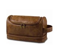MQPALZKD Travel toiletries Bag, Men's Portable Makeup Bag, Business Large Capacity Travel Cosmetics Storage Bag