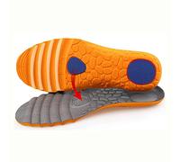 MQPALZKD Unisex Sport Insoles for Shoes Sole Deodorant Shock Absorption Soft Insole Running Mesh Basketball Foot Pads Insert(4 Pairs,L EU 41-45)