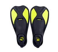 MQPALZKD Universal Full Foot Short Fins Scuba Diving Swim Training Flippers Kid Adult Swimming Fins Snorkeling Water Fin