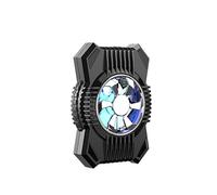 MQPALZKD Universal Mobile Phone Game Cooler System Cooling Fan Gamepad Holder Stand Radiator(Argento)