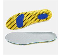 MQPALZKD Version Orthopedic Memory Foam Sport Insoles Woman Men Shoes Feet Soles Pad Mesh Deodorant Breathable Cushion(40-44)