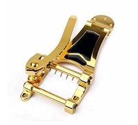 MQPALZKD Vibrato Bridge Tailpiece B7 Jazz Guitar for Bigsby ES355 Gold Guitar accessories