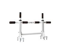 MQPALZKD Wall-Mounted Horizontal Bar for Power Training Indoor Non-slip Muscle Strength Pull-ups Bar Sandbags Hanger equipment(Argento)
