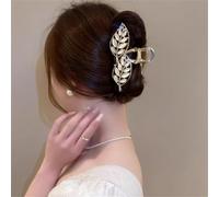 MQPALZKD Wheat Fringe Grab Clip Female Korean Hair Clip Back of the Shark Clip Hair Accessories