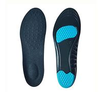 MQPALZKD Women Men Gel Sport Insoles Shock Absorbing PU Running Basketball Cushioning Insert Pad Inner Shoe Sole for Plantar Fasciitis(White-Style,M (EU 38-41))
