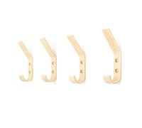 MQPALZKD Wooden Decorative Hook Solid Wood Wall Creative Coat Minimalist Oak Fitting Room Key Hat Clothes