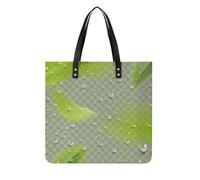 MQPYWLH Leaf Drops Women's Tote Bag Top Handle Handbag Shoulder Bag Shopper Bag 39x39cm