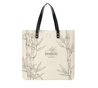 MQPYWLH Retro Leaf Women's Tote Bag Top Handle Handbag Shoulder Bag Shopper Bag 39x39cm