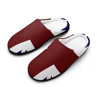 MQPYWLH Union Jack Women’S Cotton Slippers Memory Foam House Shoes Flats For Indoor Outdoor