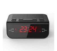 MQQ LED Radio Digital Alarm Clock, With Sleep Timer Snooze Fuction Compact Digital Modern Design
