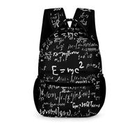 MQSSYOA School Bags Physics And Mathematics Shoulder Backpack Travel Bag Daypacks Bookbag For Boys Girls Students