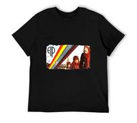 MQTFashFB NWT Emerson, Lake & Palmer English Music Members Face Graphic Logo T-Shirt S-4XL Black