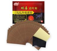 MQUPIN Pain Relief Patch Plaster 24-Patch,Pain Relieving Patch,Long Lasting Effect,Promote Blood Circulation Relief Knee Pain Backache Joint Muscle Cervical Vertebra Pain Relief Patch(3-Bag)