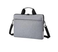 MQVQAUBST Laptop Bag Sleeve Case Shoulder HandBag Notebook Pouch 13.3 14 15.6" Suitable For Lenovo/HP/Huawei/Asus/Dell/Samsung(Gray,13 13.3 14 inch)