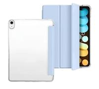 MQVQAUBST PU Leather Tablet Case Suitable For Huawei Honor Pad X8 Pro X9 11.5inch ELN-W09 2023 Clear Back Cover With Pencil Holder(SKY BLUE,Pad X8 PRO 11.5)