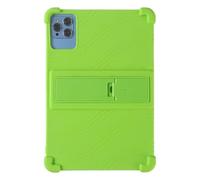 MQVQAUBST Tablet Case Suitable For Chuwi Hi10 XPro 10.1" 2023 Shockproof Protective 4 Thicken Cornors Soft Silicon Cover With Kickstand(Green)