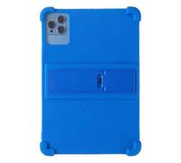 MQVQAUBST Tablet Case Suitable For Chuwi Hi10 XPro 10.1" 2023 Shockproof Protective 4 Thicken Cornors Soft Silicon Cover With Kickstand(Dark Blue)