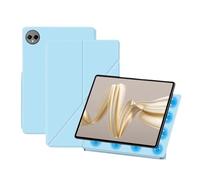 MQVQAUBST Tablet Case Suitable For Huawei MatePad Air 12inch BKY-W00 W10 2024 PU Leather Y-Fold Ultra Thin Magnetic Smart Cover(Sky Blue)