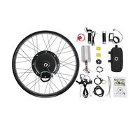 Mqwdxzfes 1500W 48V E-Bike Conversion Kit for 26" Fat Tire
