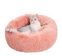 MQXDNFDC 2025 Donut Dog Bed, Pet Comfort Mat Thickening and Warmth, Doughnut Pillow Dog Cat Pet Bed Soft, Machine Washable Plush Dog Pillow Basket B,70cm(B,60cm)