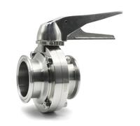 MQXFCZUX 1pc 51mm Ferrule 64mm Valve 304 Stainless Steel Extrusion Trigger Flow Control Valve MQXFCZUX