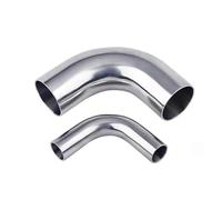 MQXFCZUX 1PC 57x2mm 304 Stainless OD Elbow 90 Degree Elbow Lengthen Welding Pipe Connection Fitting MQXFCZUX
