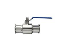 MQXFCZUX 1pc Pipe OD 38MM Ferrule OD 50.5MM Tri Clamp Ball Valve 304 Stainless Steel for Home Brewing MQXFCZUX