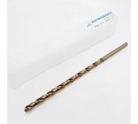 MQXFCZUX 1pcs 160-400mm Extra-Long M35 Cobalt Straight Shank Twist Drill Bit HSS-Co Hole Tool for Stainless Steel Alloy Steel Cast Iron(2.5x200mm) MQXFCZUX