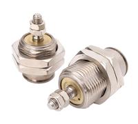 MQXFCZUX CJPB Type Single Acting Spring Pin Needle Air Cylinder bore 4mm/6mm/10mm/16mm Stroke 5/10/15mm Pneumatic Cylinder(CJPB4-5) MQXFCZUX