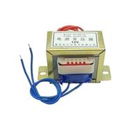 MQXFCZUX EI66*32 Copper Power Transformer 30W/VA 220V/380V to 6V/9V/12V/15V/18V/24V/30V Single and Double (220V Single V 2 line,AC15V)