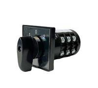MQXFCZUX Rotary Cam Combination Switch HZ5B-20/3 Changeover Switches 20A 3 Poles 3 Positon Control Dual Power(Customize)