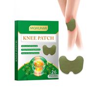MQXUNMI 26 PCS Knee Patches, Warming Herbal Patches for Joint Patch, 12 Hours Deep Heating Extra Strength Wormwood Extract Sticker for Knees, Back, Neck, Shoulder