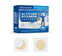 MQXUNMI 60 Count Altitude Sickness Prevention Patches,Effective Supports High Altitude Acclimation & Rapid Supports High Altitude Acclimation, Fights High Altitude Symptoms, Fast High Altitude Relief