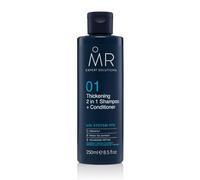 MR 2 in 1 Thickening Shampoo & Conditioner (250ml) - Hair Thickening System for Men with Strengthening PPX - Vegan & Cruelty Free for Hair Growth