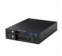 MR-6203 Chassis Hard Disk Enclosure for 2.5/3.5 Inch Rack Dual-Disc Optical Drive SSD Case Box Desktop