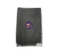 MR African Bath Nets - Exfoliating Body Scrub Nets in Vibrant Colours, Cleaning, Light, Lightweight, Personal, Skincare, Shower, Soft, Durable, Skin Care, Bath Accessory (Black)