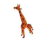 Mr_air_thai_Glass_Blown TINY CRYSTAL Giraffe HAND BLOWN CLEAR GLASS ART Giraffe FIGURINE ANIMALS COLLECTION GLASS BLOWN ƒ