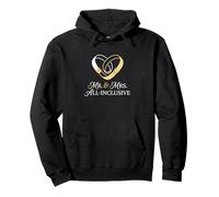 Mr And Mrs All Inclusive Honeymoon Resort Travel Couple Pullover Hoodie