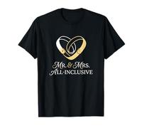 Mr and Mrs All Inclusive Honeymoon Resort Travel Couple T-Shirt