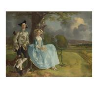 Mr And Mrs Andrews National Gallery 1000 Piece Jigsaw Puzzle KDMD Beige 1000 Pieces