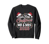 Mr and Mrs First Christmas 2025 Sweatshirt