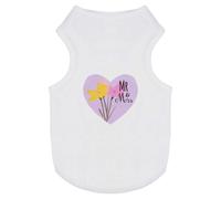 'Mr and Mrs Love Heart' Pet Dog/Cat T-Shirt (PT00128069)
