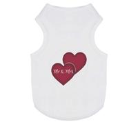 'Mr and Mrs' Pet Dog/Cat T-Shirt (PT00107043)