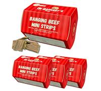 Mr Barnaby's Banging Beef Mini Strips Dog Treats (Pack of 4) - Pack of 4 - 4