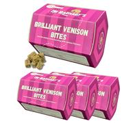 Mr Barnaby's Brilliant Venison Bites Dog Treats (Pack of 4) - Pack of 4 - 4